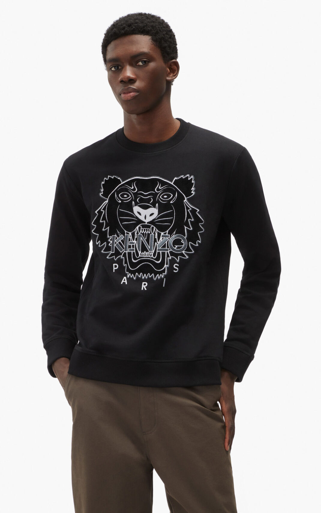 Kenzo The Vinter Capsule Tiger Sweatshirt Herr | 04653-IFHZ